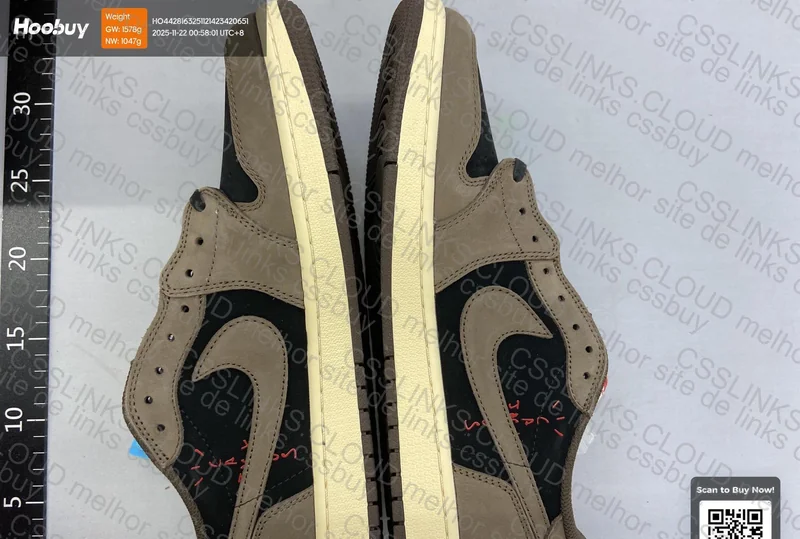 Air Jordan 1 Low TS Dark Mocha PK 7