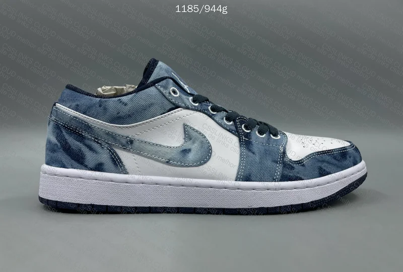 Air Jordan 1 Low 'Washed Denim' 5