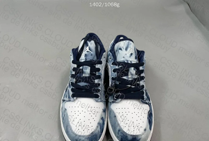 Air Jordan 1 Low Washed Denim 9