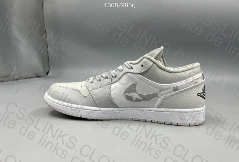 Air Jordan 1 Low - White Camo (DC9036-100)