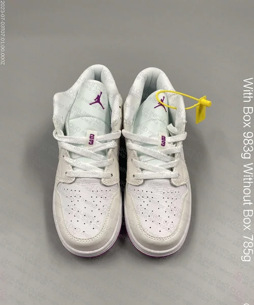 Air Jordan 1 Low White Powder 2