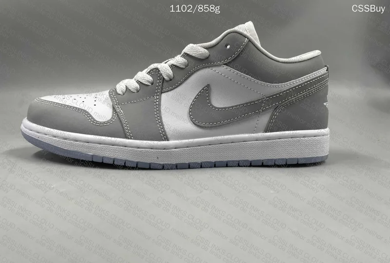 Air Jordan 1 Low 'Wolf Grey' 7