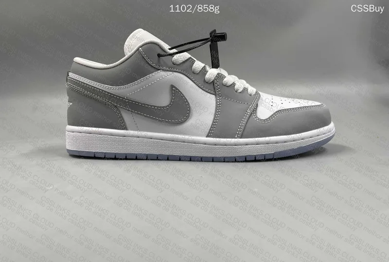 Air Jordan 1 Low 'Wolf Grey' 8
