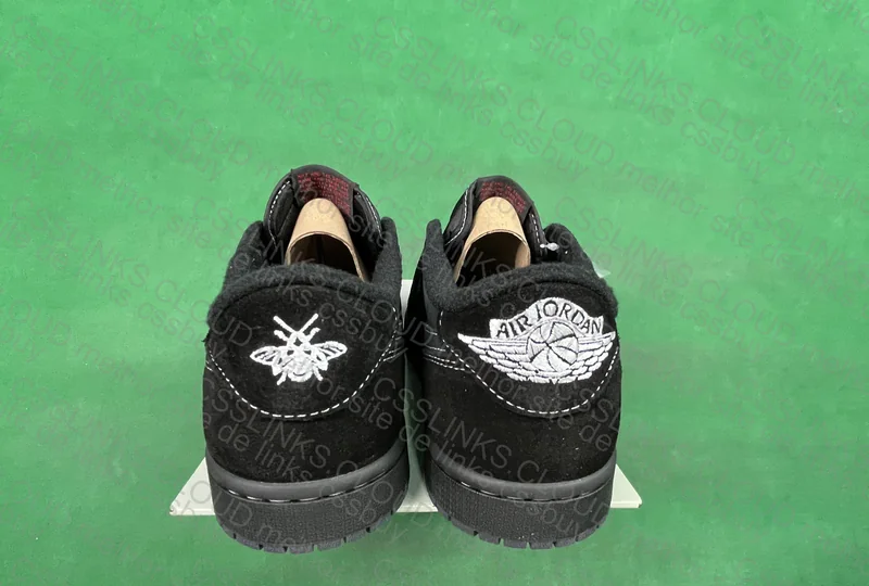 Air Jordan 1 Low X Travis Scott Black Phantom