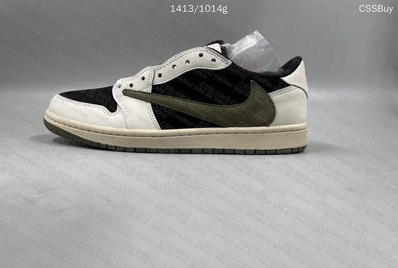 Air Jordan 1 Low x Travis Scott 'Olive' 2