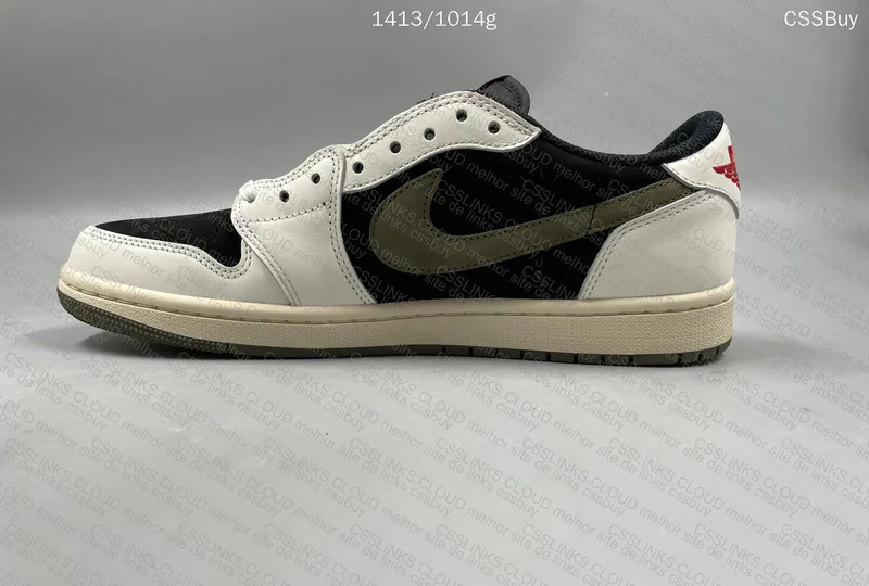 Air Jordan 1 Low x Travis Scott 'Olive' 3