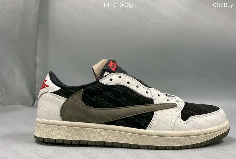 Air Jordan 1 Low x Travis Scott Olive 6