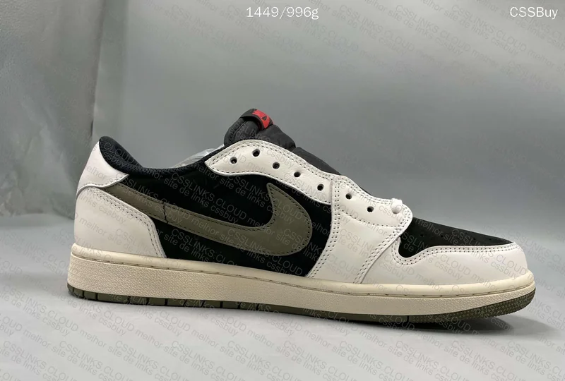 Air Jordan 1 Low x Travis Scott Olive 8