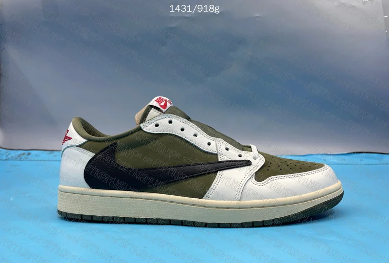 Air Jordan 1 Medium Olive 4