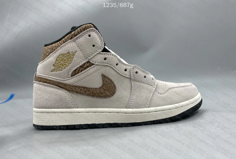Air Jordan 1 Mid Brown 8