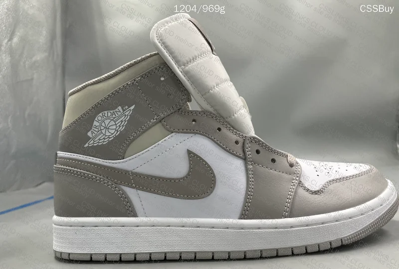 Air Jordan 1 Mid Linen 5