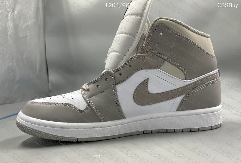 Air Jordan 1 Mid Linen 6