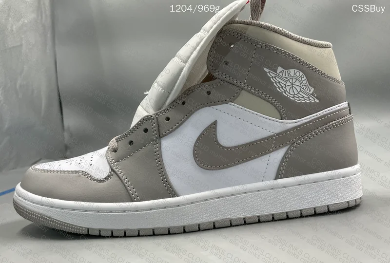 Air Jordan 1 Mid Linen 8