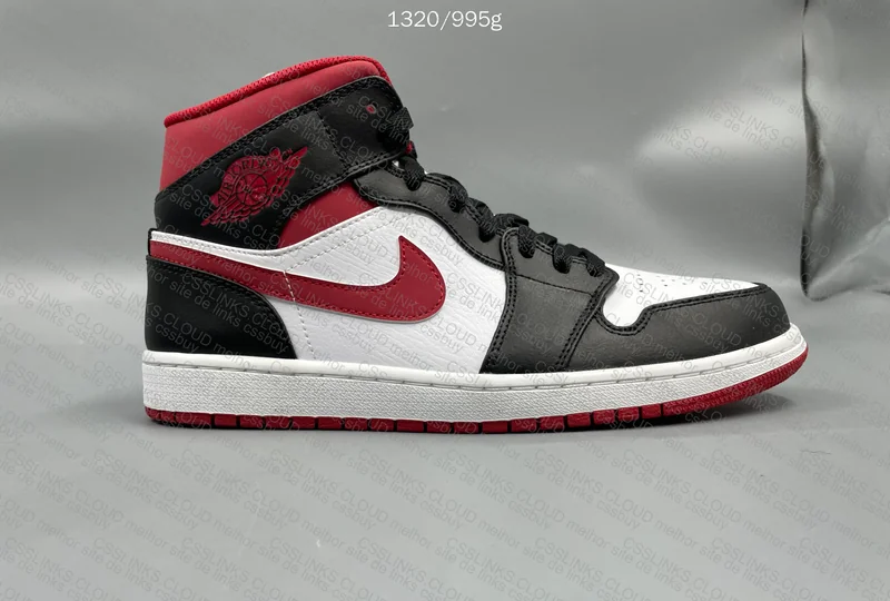 Air Jordan 1 Mid 'Metallic Red' 8
