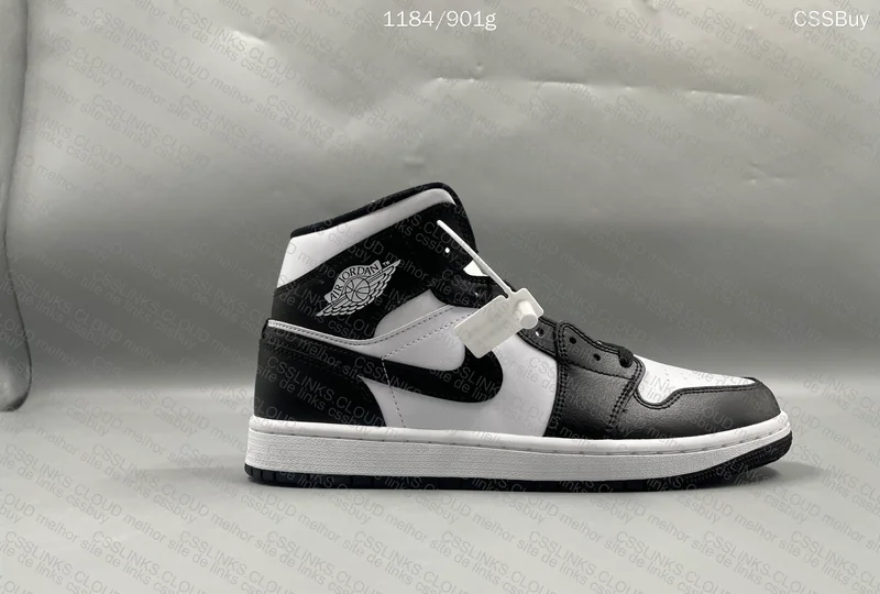 Air Jordan 1 Mid - Panda 8