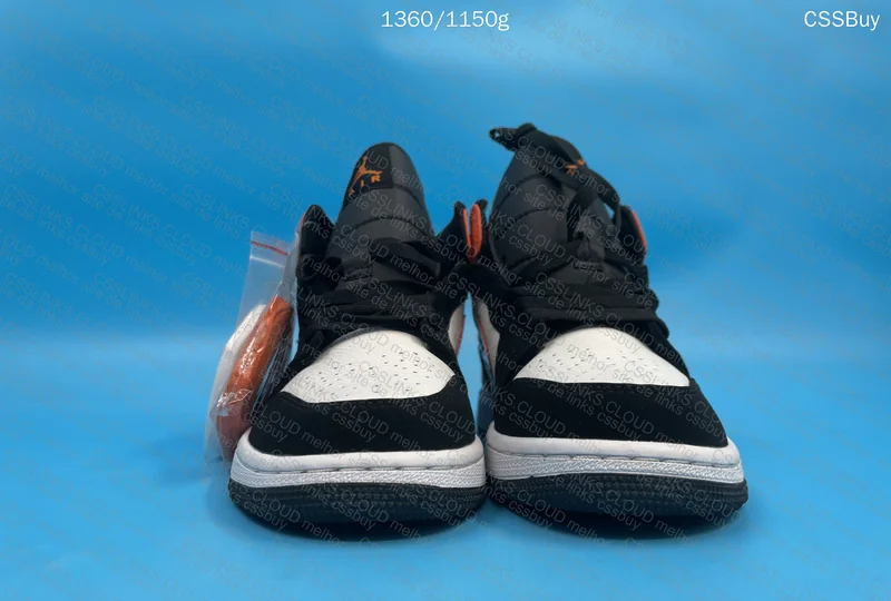 Air Jordan 1 Mid SE Black Starfish White Noir