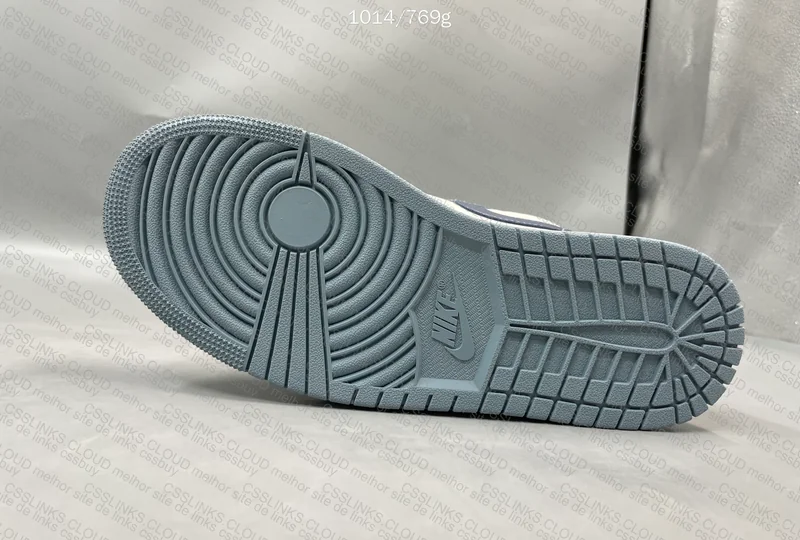 Air Jordan 1 Mid (White Blue) (GL?) 3