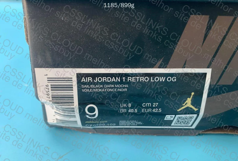 Air Jordan 1 Mocha Low 8