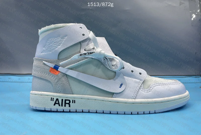Air Jordan 1 OFF-WHITE Europe LJR + Bonus Jewelry JMDY 4