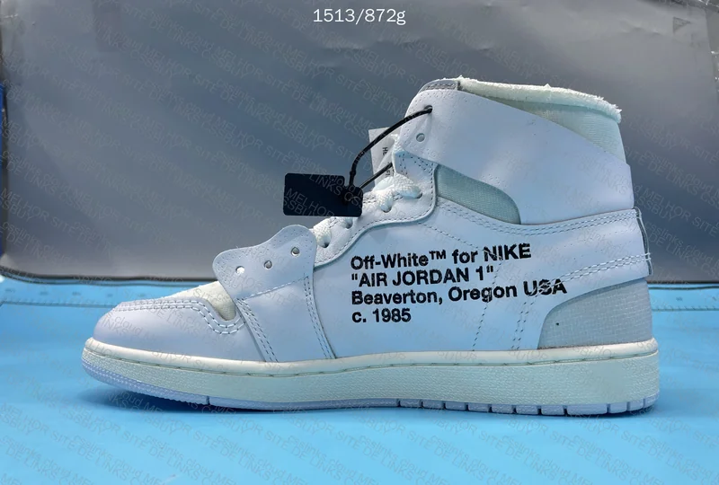 Air Jordan 1 OFF-WHITE Europe LJR + Bonus Jewelry JMDY 5