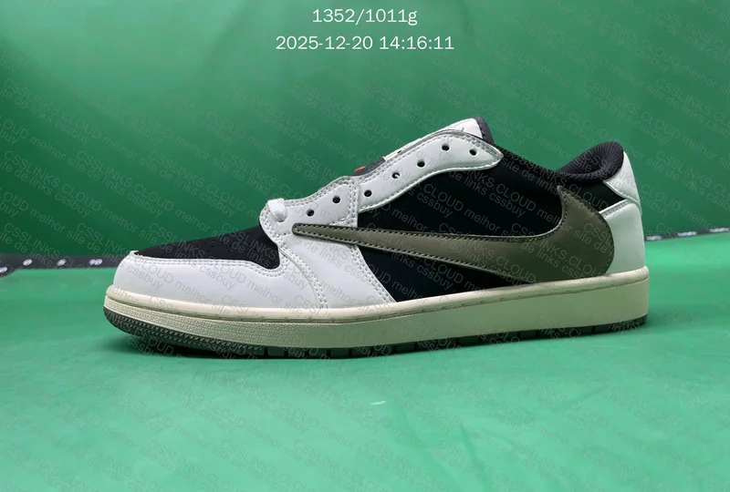 Air Jordan 1 Olive Travis Scott 5