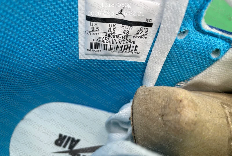 Air Jordan 1 Retro High Off-White University Blue (AQ0818-148)