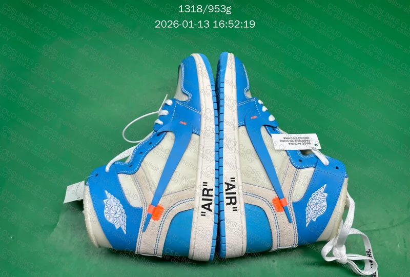 Air Jordan 1 Retro High Off-White University Blue (AQ0818-148) 7