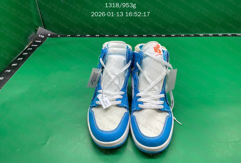 Air Jordan 1 Retro High Off-White University Blue (AQ0818-148) 8