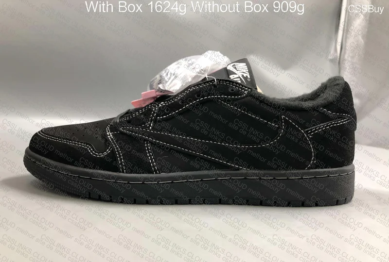 Air Jordan 1 Retro Low OG SP Black Phantom