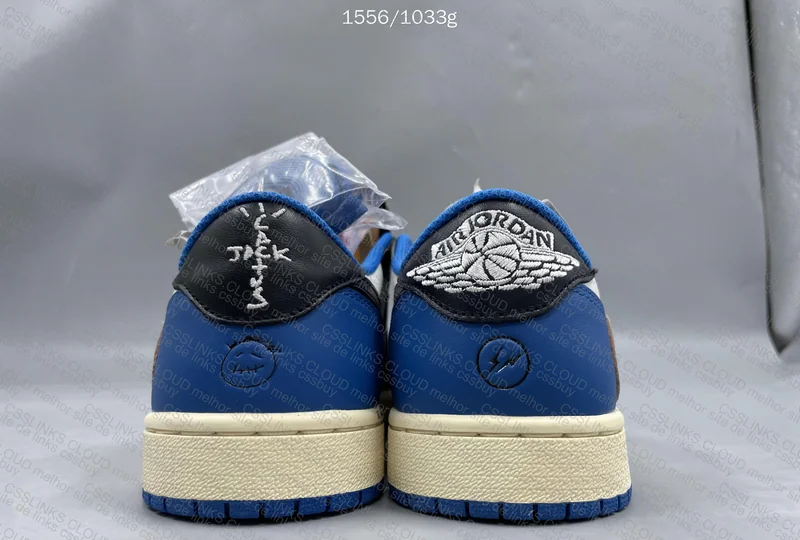 Air Jordan 1 Retro Low OG SP Fragment x Travis Scott [H Factory] 158sir 3