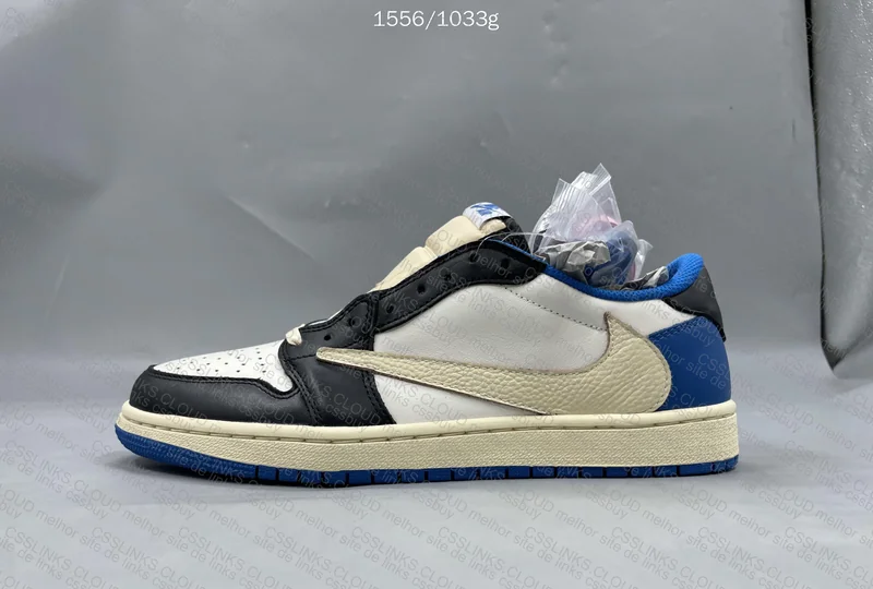 Air Jordan 1 Retro Low OG SP Fragment x Travis Scott [H Factory] 158sir 5