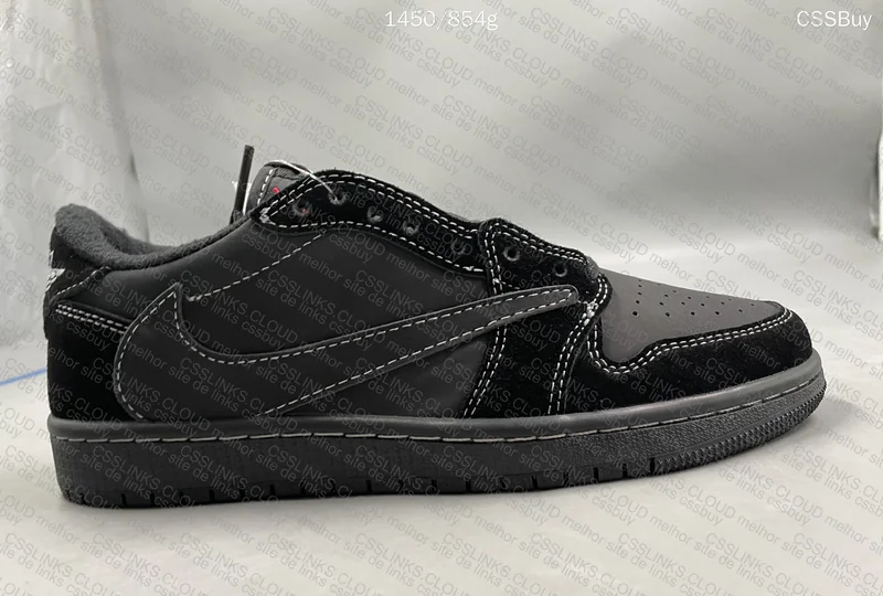 Air Jordan 1 Travis Black Phantom 4