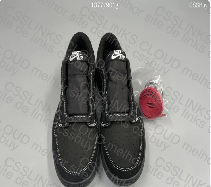 Air Jordan 1 Travis Scott Black Phantom