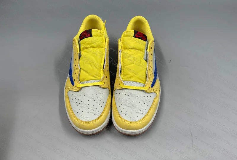 Air Jordan 1 Travis Scott Canary 4