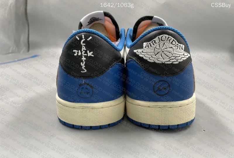 Air Jordan 1 Travis Scott x Fragment Low 3