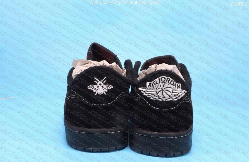 Air Jordan 1 TS Black Phantom 4