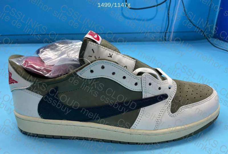 Air Jordan 1 TS Medium Olive 2