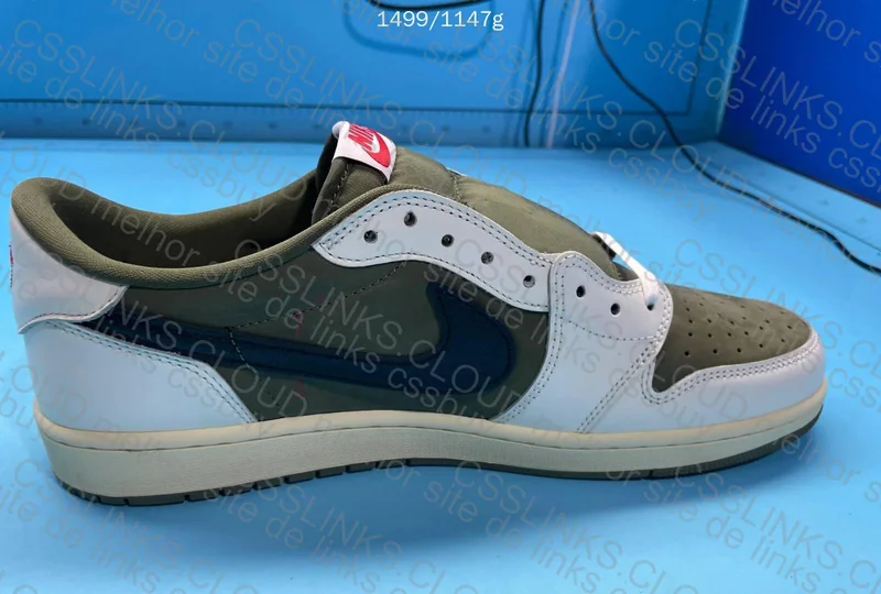 Air Jordan 1 TS Medium Olive 4