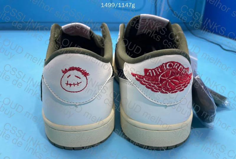 Air Jordan 1 TS Medium Olive 5
