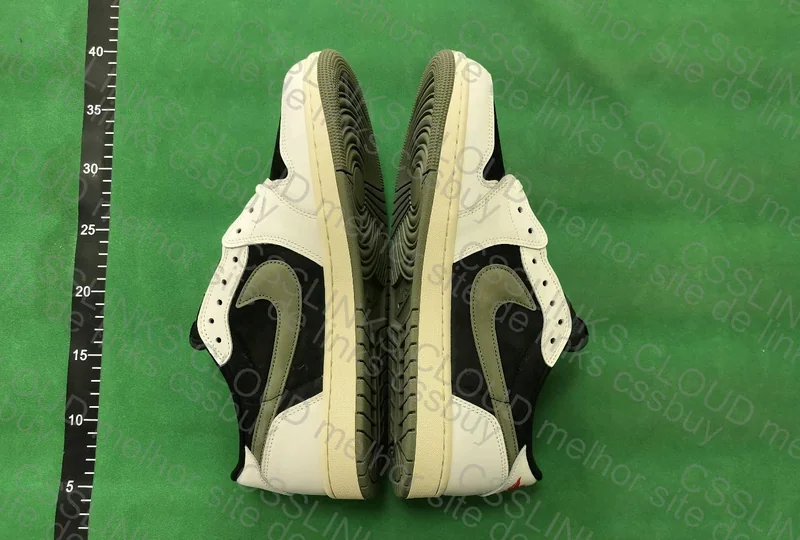 Air Jordan 1 TS Olive 3