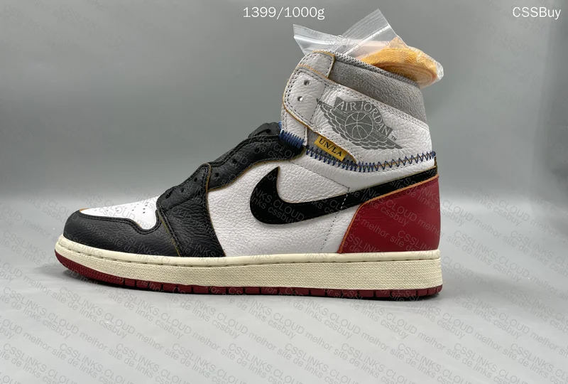 Air Jordan 1 Union Black Toe 5