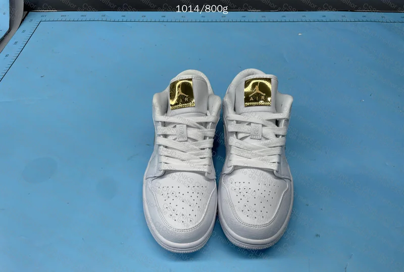 Air Jordan 1 White Metallic Gold GC Batch