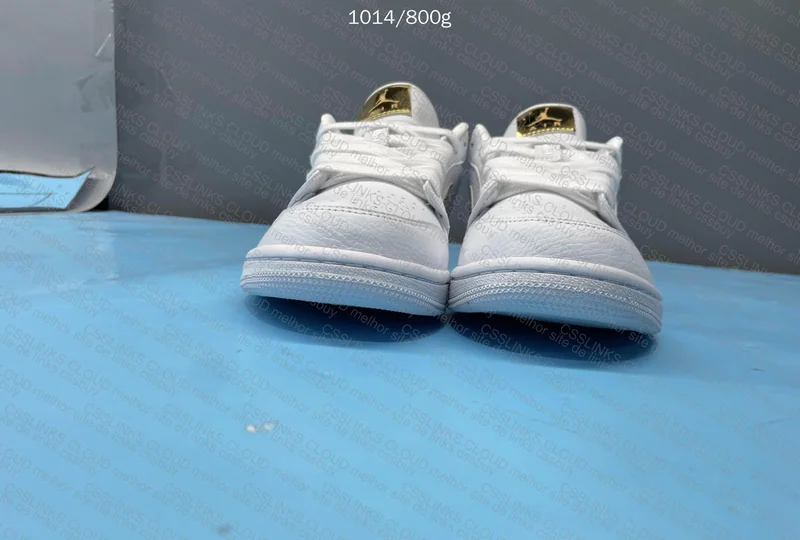 Air Jordan 1 White Metallic Gold GC Batch 2