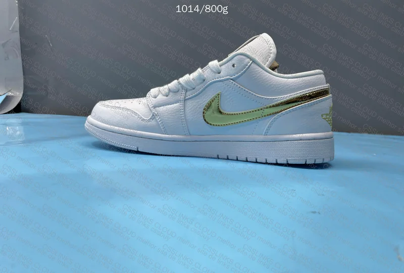 Air Jordan 1 White Metallic Gold GC Batch 4