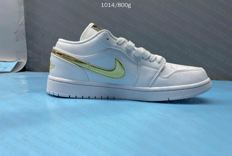 Air Jordan 1 White Metallic Gold GC Batch 6