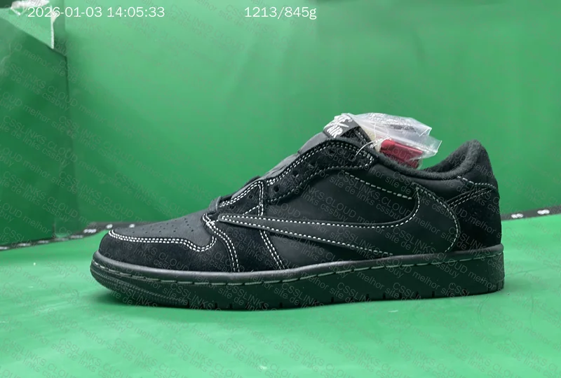 Air Jordan 1 x Travis Scott Black Phantom 9