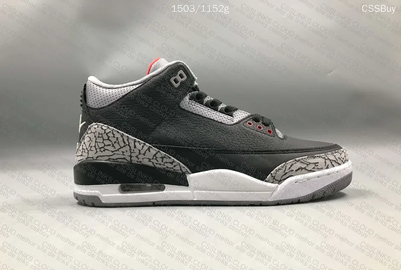 Air Jordan 3 Black Cement