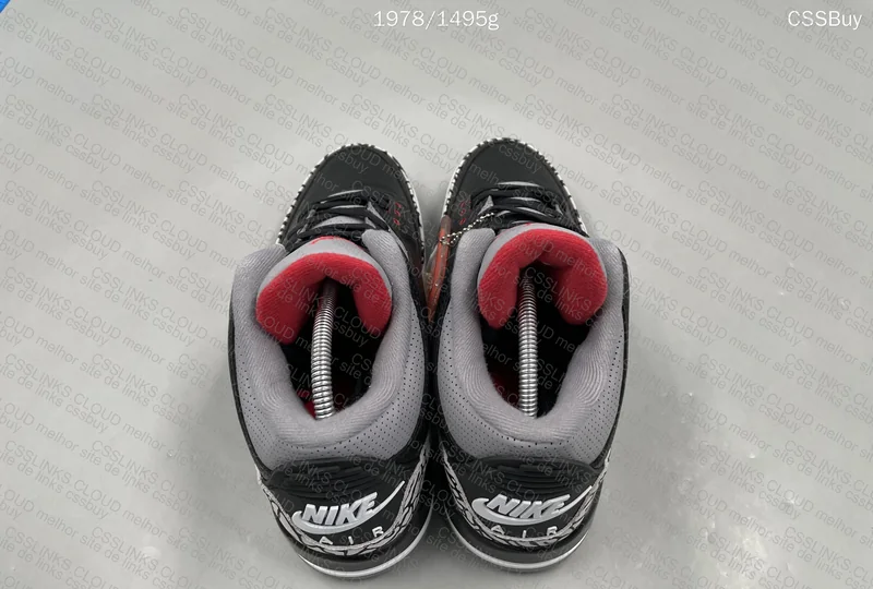 Air Jordan 3 Black Cement 7