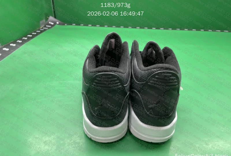air jordan 3 black retro GL? 2