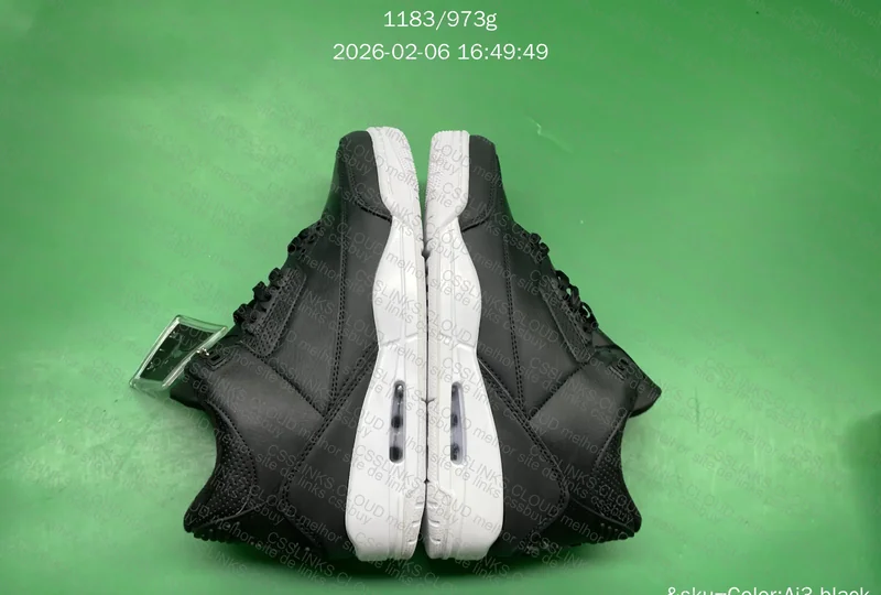 air jordan 3 black retro GL? 4
